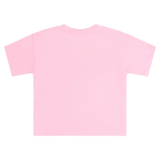 Huxbaby 0-3 Months to 5 Years Furry Strawberry Slouchy Tee - Strawberry Crème