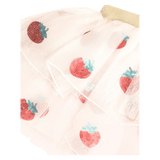 Huxbaby 2 Years to 5 Years Sequin Strawberry Tulle Skirt - Ecru