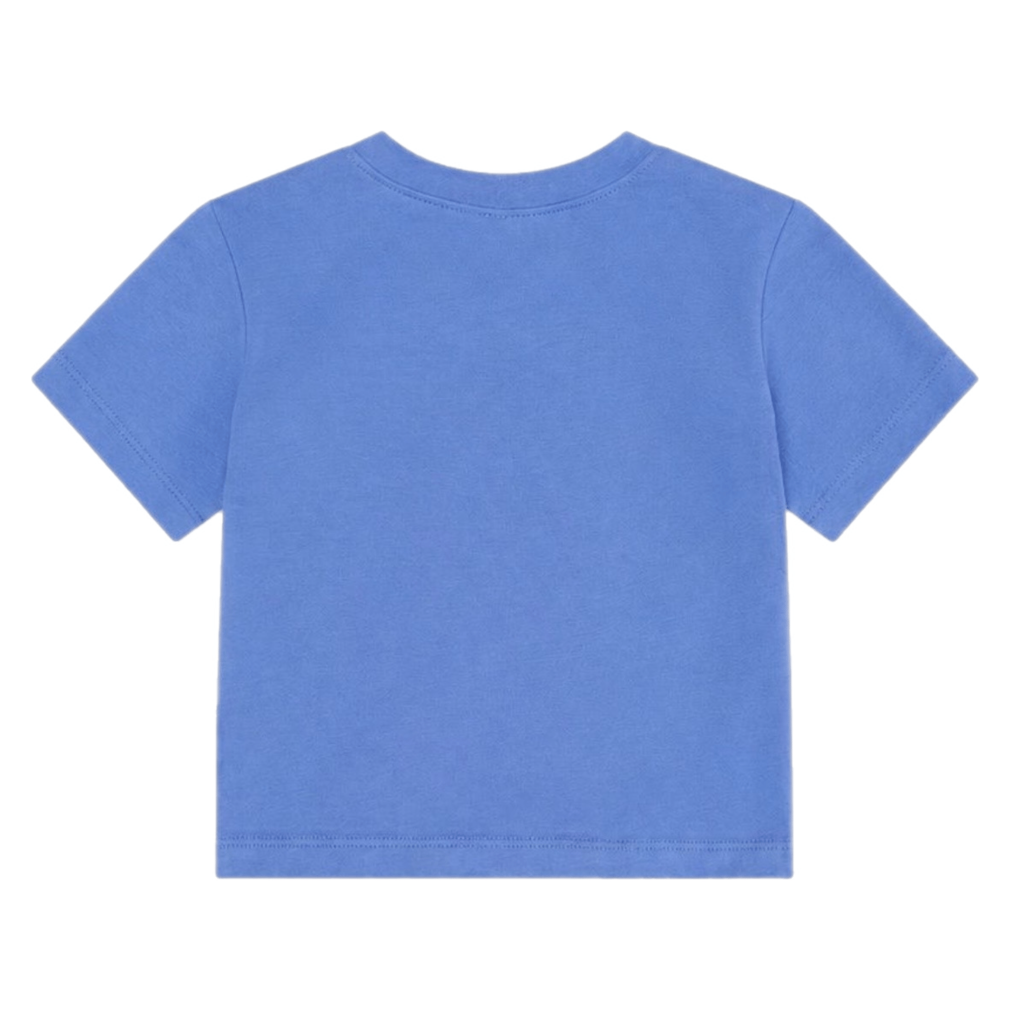 Huxbaby 3-6 Months to 5 Years Vintage Sport Hux Embroidered Tee S/Slv - Cobalt