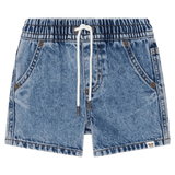Huxbaby 6-12 Months to 5 Years Dreamy Denim Short - Denim