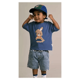 Huxbaby 6-12 Months to 5 Years Dreamy Denim Short - Denim