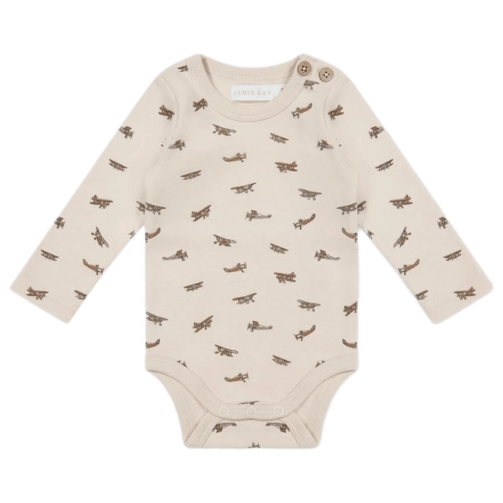 Jamie Kay 0-3 Months to 1 Year 0-3M Fernley Bodysuit - Avion Shell