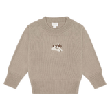 Jamie Kay 0-3 Months to 5 Years 0-3M Leon Knit Jumper - Tweed Sasha Puppy