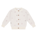Jamie Kay 6-12 Months to 5 Years 6-12M Harper Cardigan - Fifi Egret Jacquard