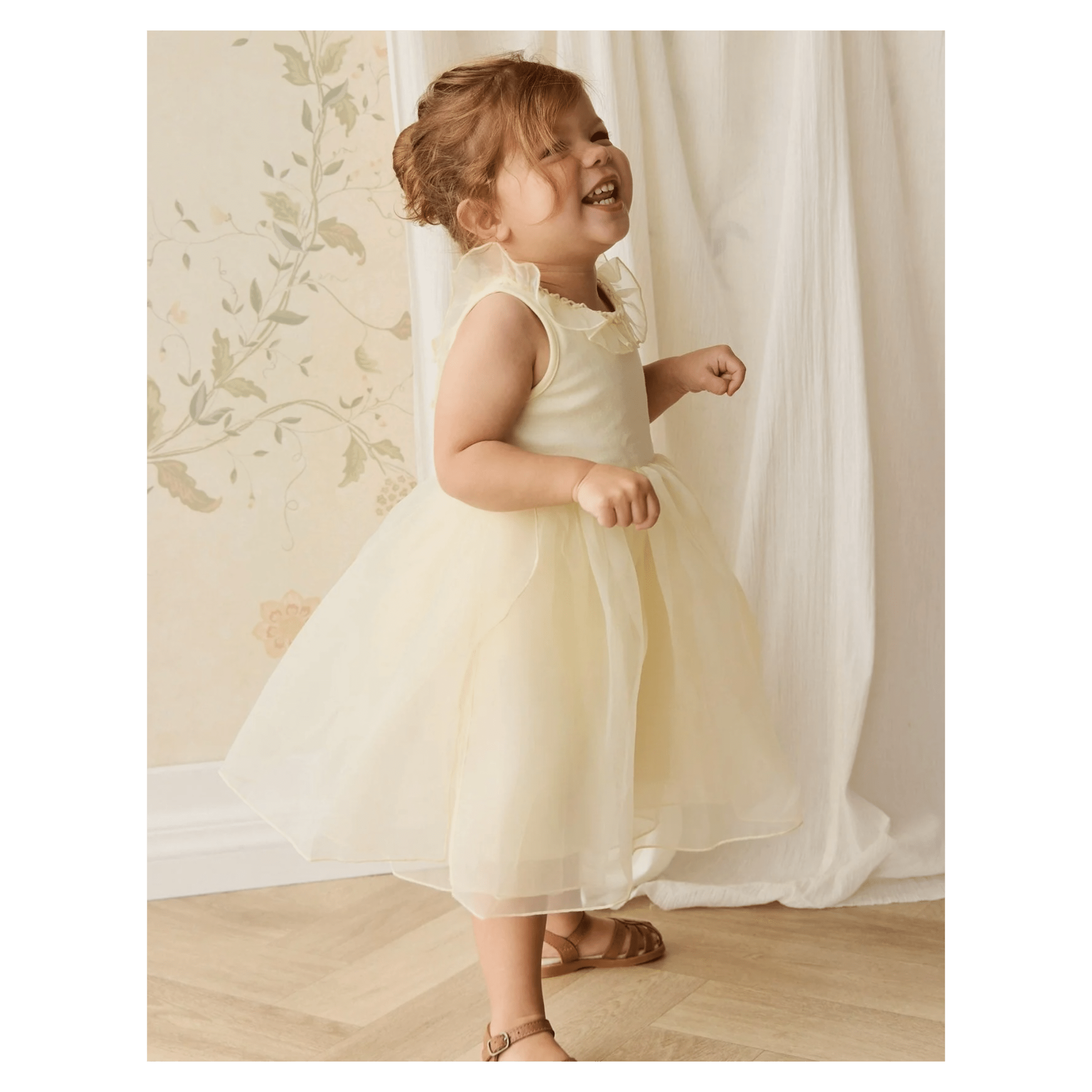 Jamie Kay 6-12 Months to 5 Years Adalyn Dress - Lemon