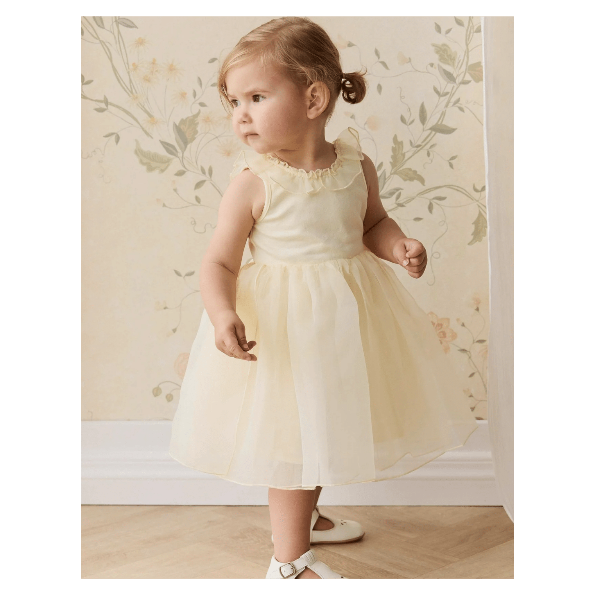 Jamie Kay 6-12 Months to 5 Years Adalyn Dress - Lemon