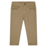 Jamie Kay 6-12 Months to 5 Years Austin Cotton Twill Pant - Woodsmoke