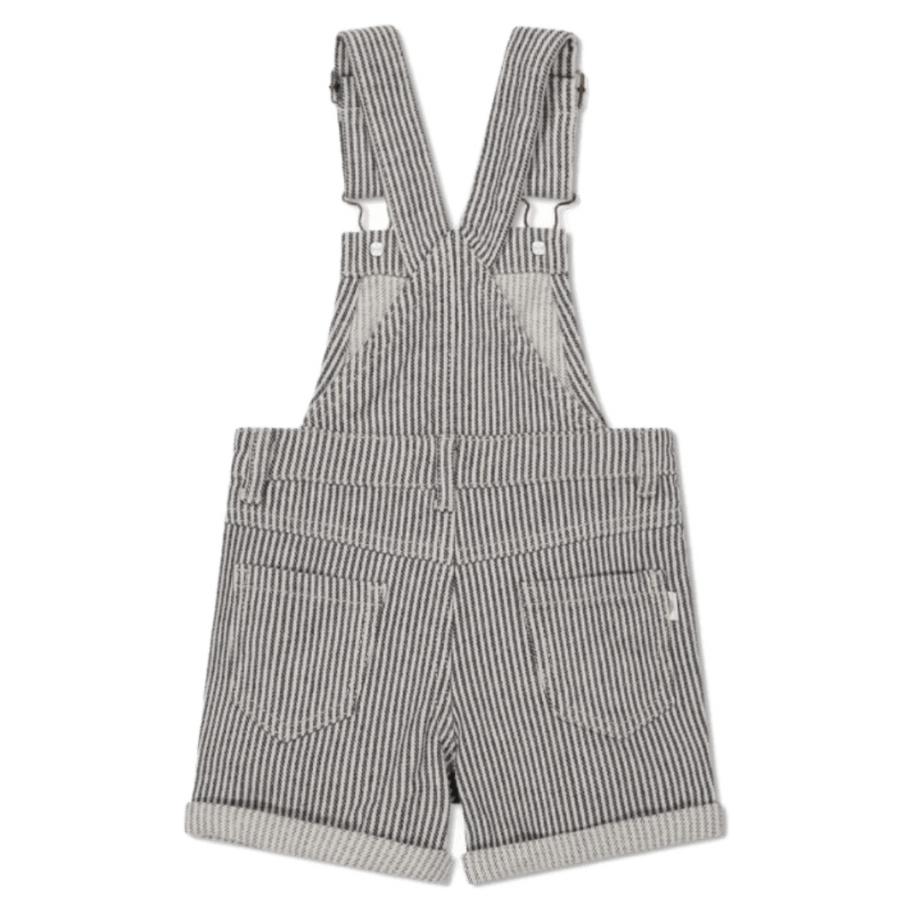 Jamie Kay 6-12 Months to 5 Years Chase Twill Short Overall - Constellation/Shell