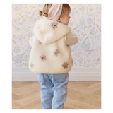 Jamie Kay 6-12 Months to 5 Years Kai Sherpa Vest - Fifi Spaced Egret