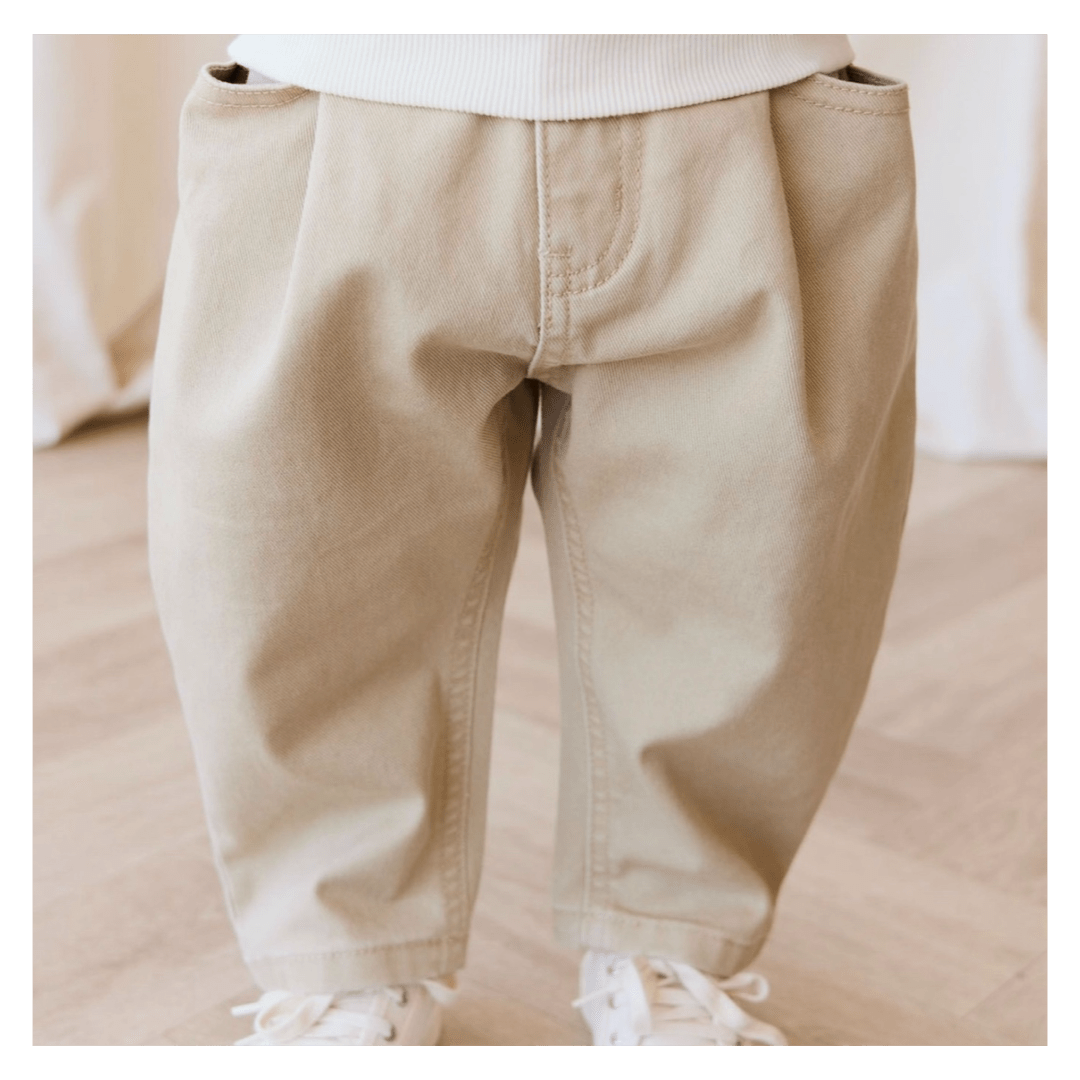 Jamie Kay 6-12 Months to 5 Years Reuben Pant - Stucco