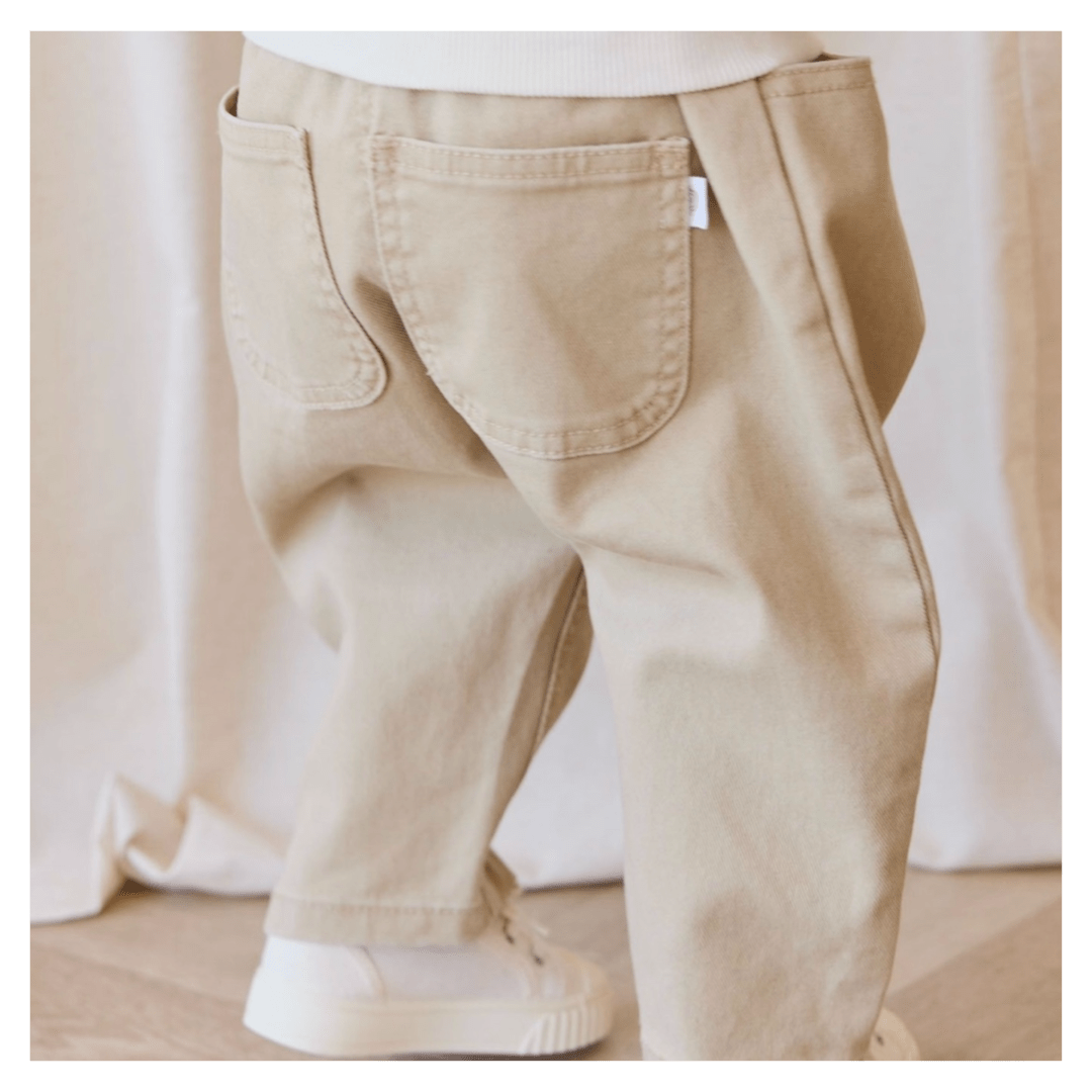 Jamie Kay 6-12 Months to 5 Years Reuben Pant - Stucco