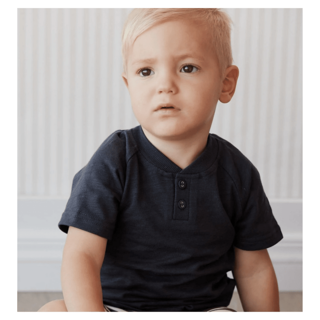 Jamie Kay 6-12 Months to 5 Years Short Sleeve Weston Tee - Constellation