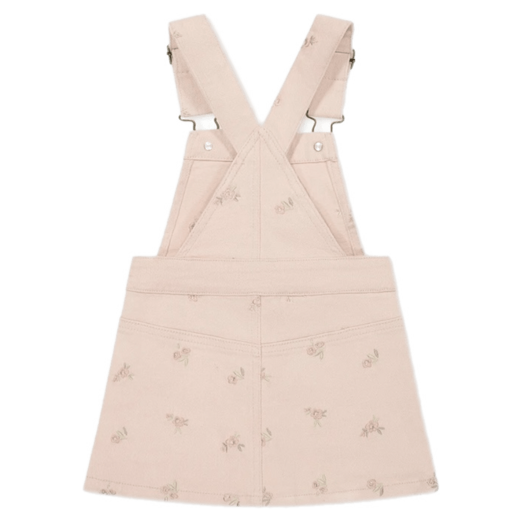 Jamie Kay 6-12 Months to 5 Years Vintage Overall Dress - Goldie Embroidery