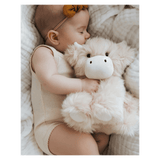 Jamie Kay Birth Plus Snuggle Bunnies - Hilda the Highland Cow Beige