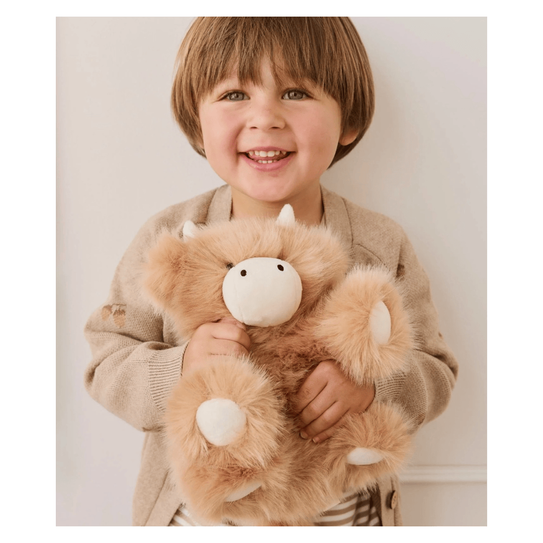 Jamie Kay Birth Plus Snuggle Bunnies - Hilda the Highland Cow Caramel