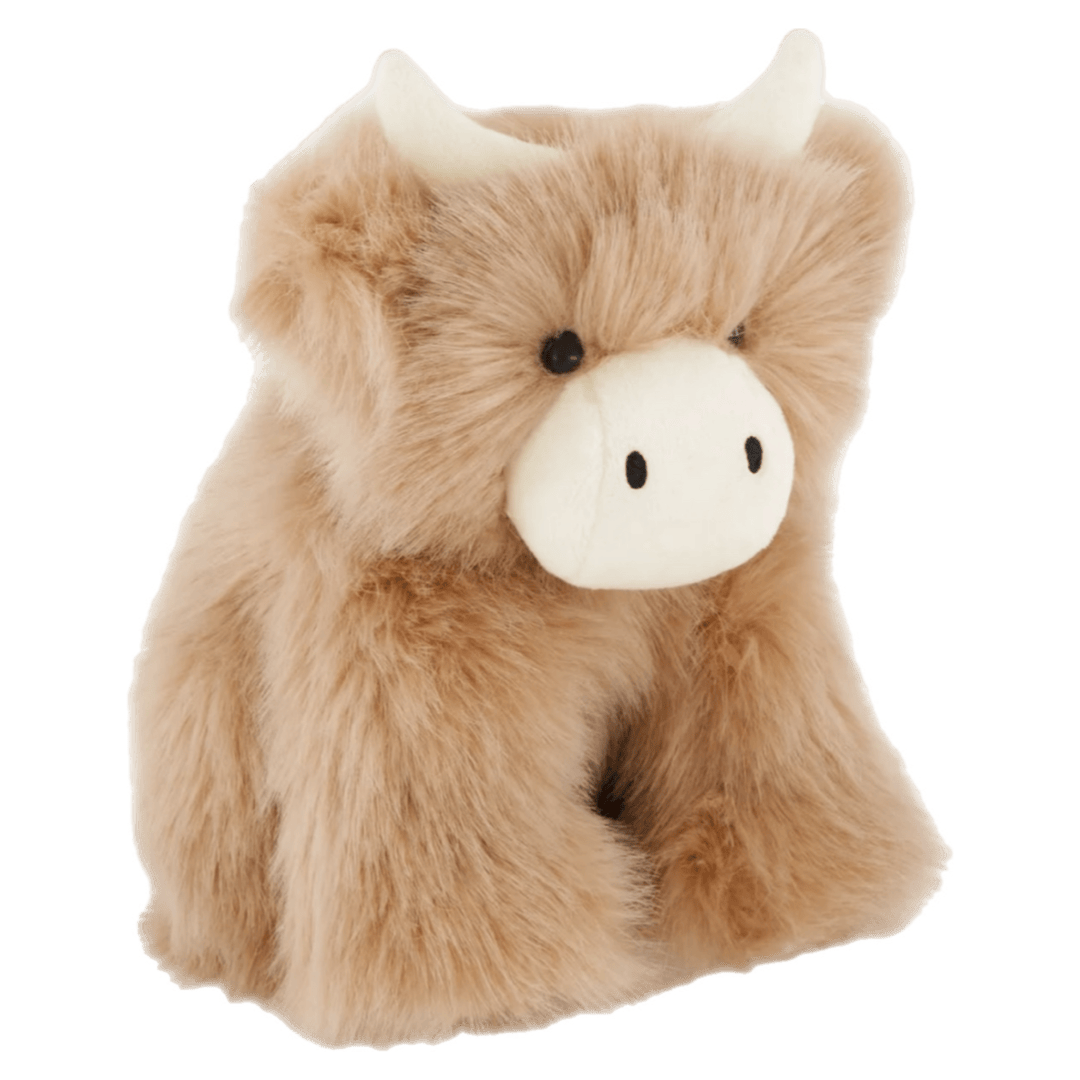 Jamie Kay Birth Plus Snuggle Bunnies - Hilda the Highland Cow Caramel