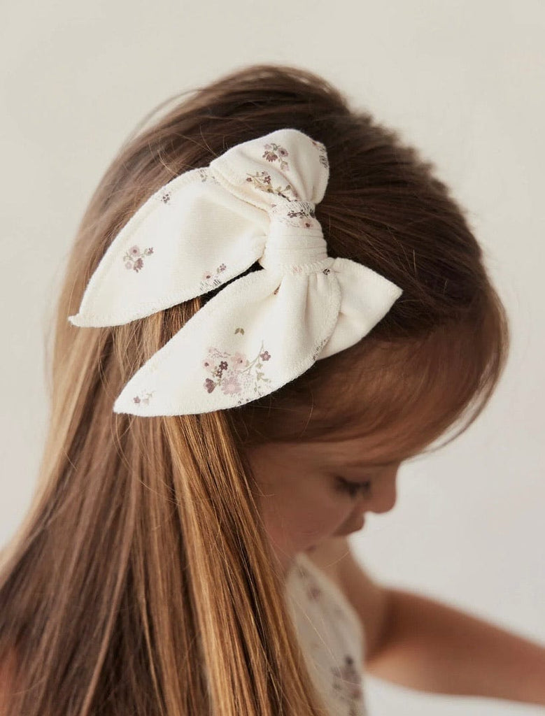 Jamie Kay One Size Cotton Bow - Lauren Floral