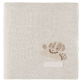 Jamie Kay One Size Sasha Puppy Knitted Blanket - Tofu