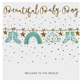 Janie Wilson Birth Plus Greeting Card - Beautiful Baby Boy