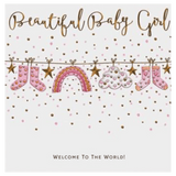 Janie Wilson Birth Plus Greeting Card - Beautiful Baby Girl