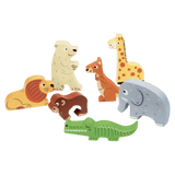 Janod 18 Months Plus Chunky Puzzle - Zoo