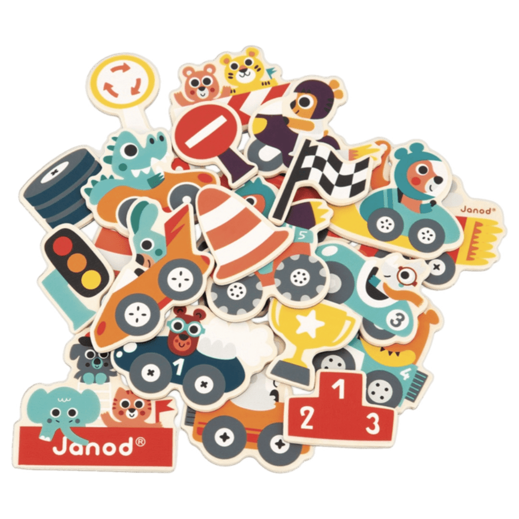 Janod 2 Plus Car Magnets