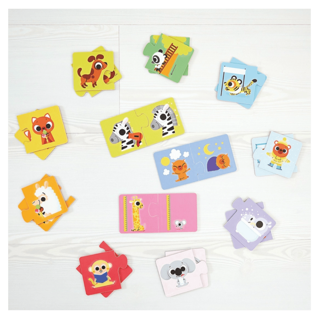 Janod 2 Plus Opposites Puzzles