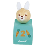 Janod 2 Plus Rabbit Pull Back Cars