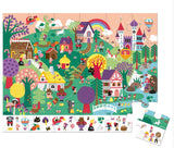 Janod 3 Plus 24 Pc Observation Puzzle - Fairy Tales