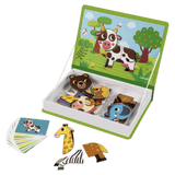 Janod 3 Plus Magnetic Book - Animals