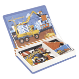 Janod 3 Plus Magnetic Book - Construction