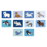Janod 3 Plus Magnetic Book - Polar Animals