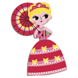 Janod 3 Plus Magnetic Book - Princess