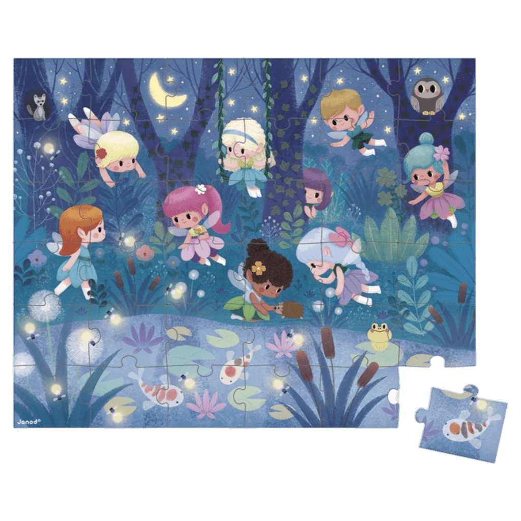 Janod 4 Plus 36 Pc Puzzle - Fairies