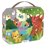 Janod 4 Plus 36 Pc Puzzle - Wild Animals