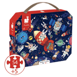 Janod 5 Plus 54 Pc Puzzle - Rocket