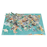 Janod 6 Plus 200 Pc Educational Puzzle - Dinosaur