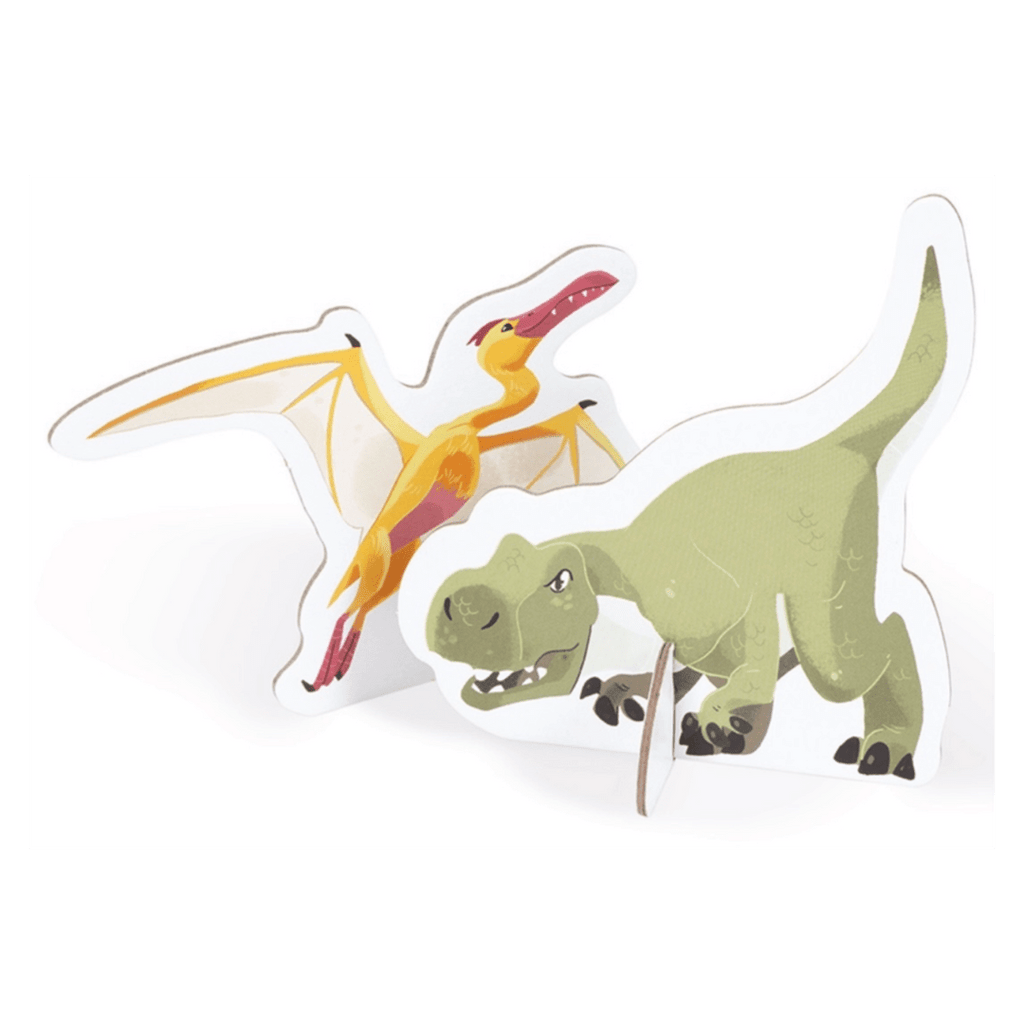 Janod 6 Plus 200 Pc Educational Puzzle - Dinosaur