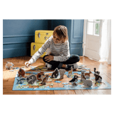 Janod 6 Plus 200 Pc Puzzle - Endangered Animals