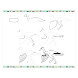 Janod 6 Plus Step By Step Drawing - Dinosaurs