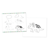 Janod 6 Plus Step By Step Drawing - Dinosaurs