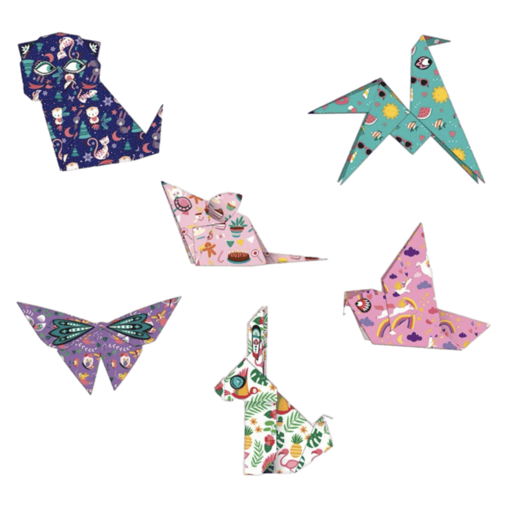 Janod 8 Plus 24 Origami Animals