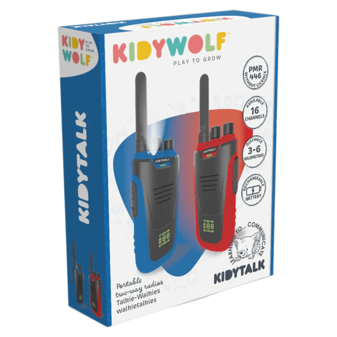 Kidywolf 5 Plus Blue/Red Kidytalk