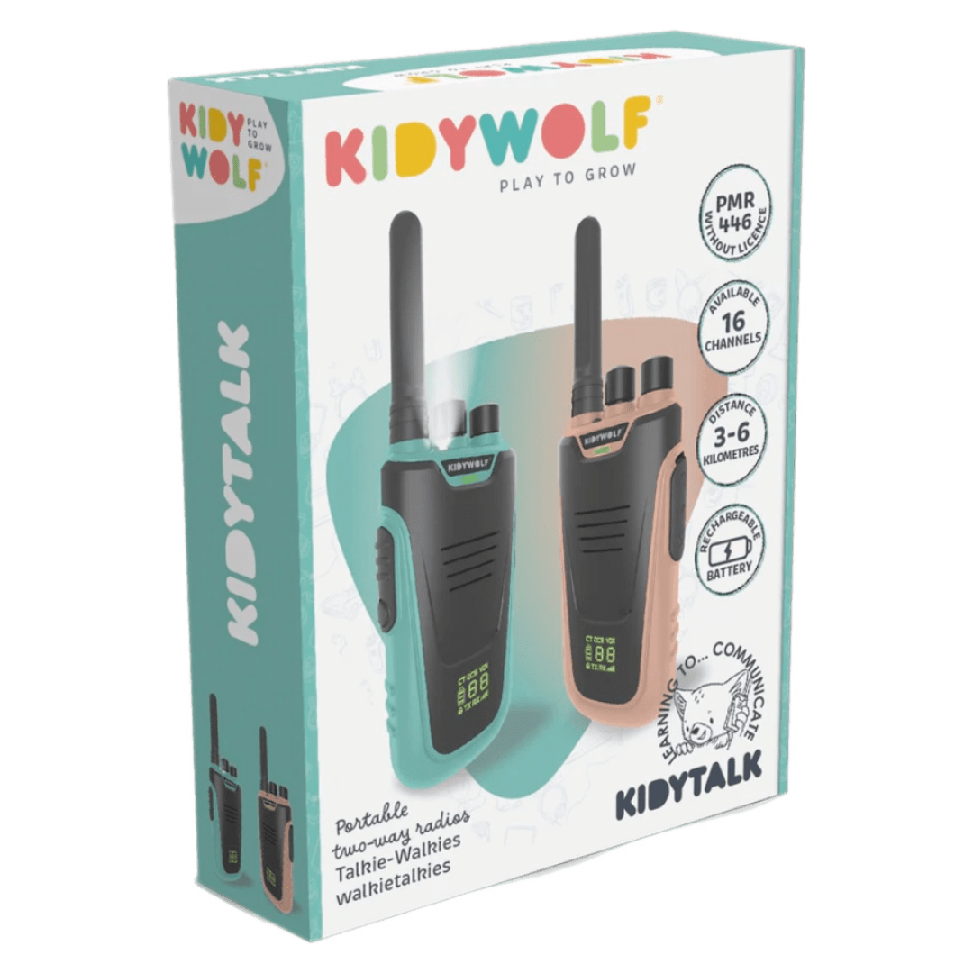 Kidywolf 5 Plus Natural/Cian Kidytalk