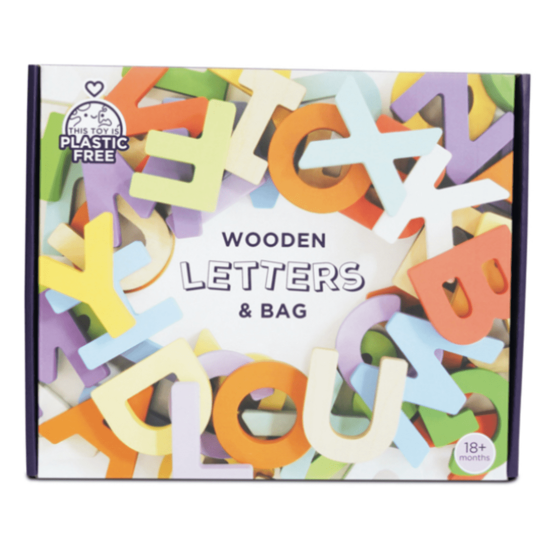 Le Toy Van 18 Months Plus Wooden Alphabet Set & Bag