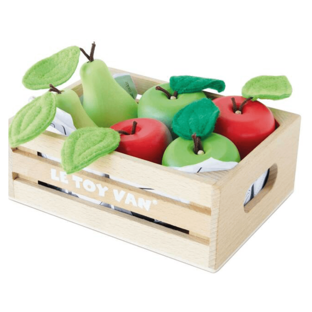 Le Toy Van 2 Plus Honeybake Apples & Pears in Crate