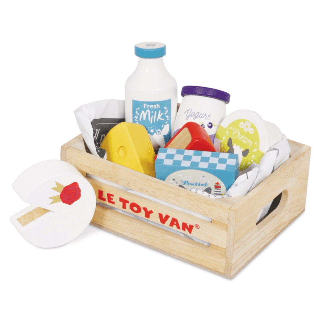 Le Toy Van 2 Plus Honeybake Cheese & Dairy Crate