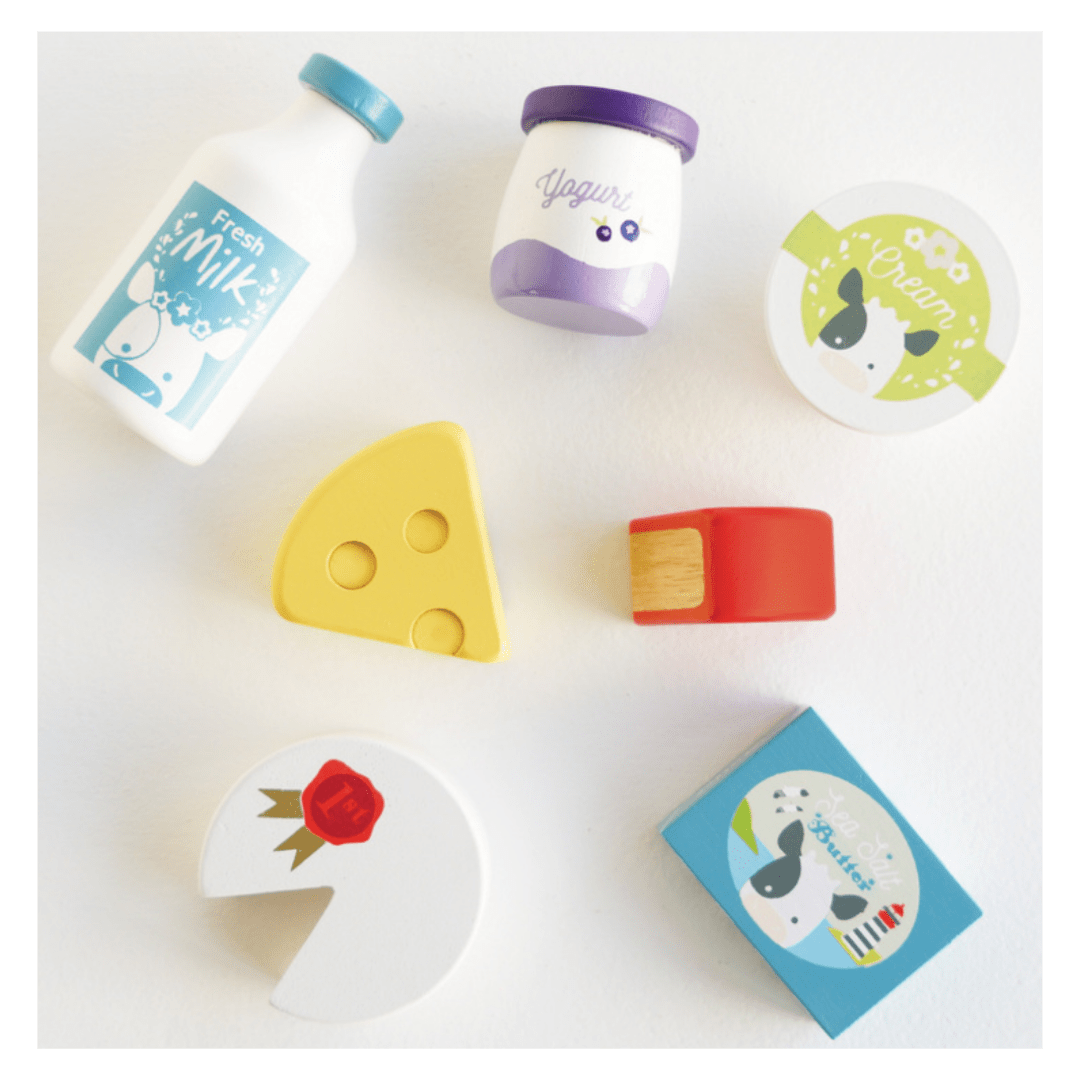 Le Toy Van 2 Plus Honeybake Cheese & Dairy Crate