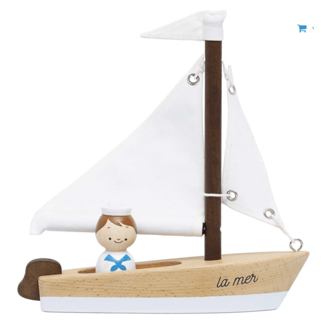Le Toy Van 2 Plus Sailing Boat & Captain
