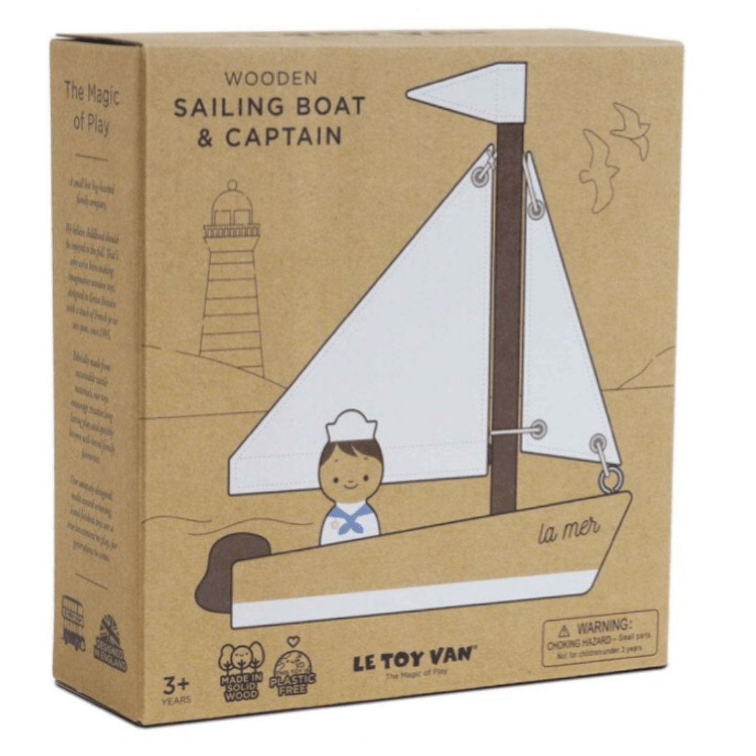 Le Toy Van 2 Plus Sailing Boat & Captain